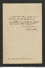 Nachlass Franz Steindachner, Brief von Chr. Lütken an Franz Steindachner (11.01.1881), Inv.Nr. 317.10, Seite 2